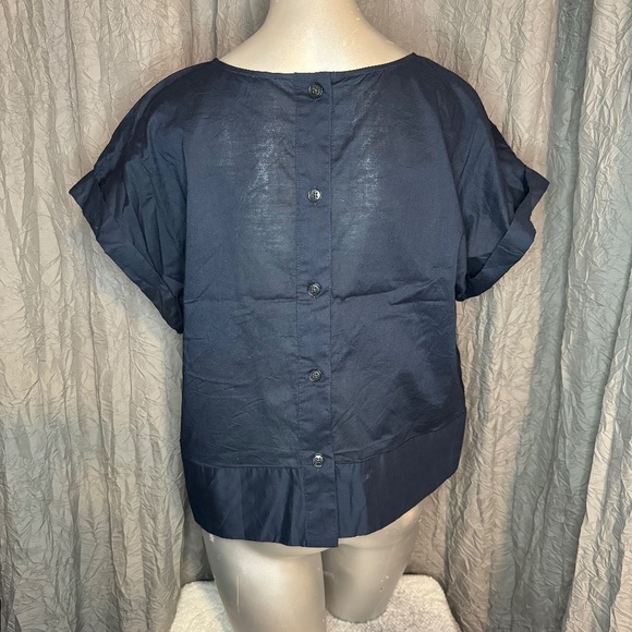 Banana Republic Button-Down-Back Blouse - Picture 4 of 10